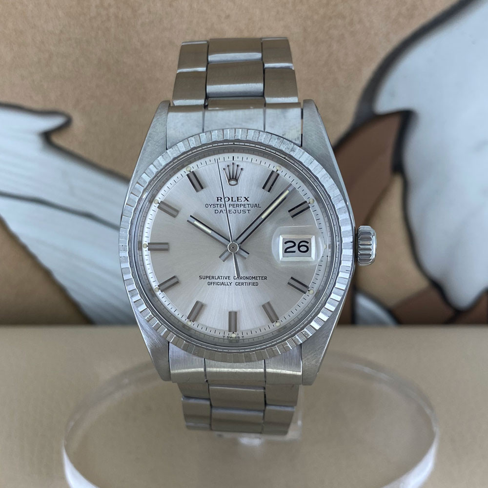 Rolex datejust wide boy hot sale